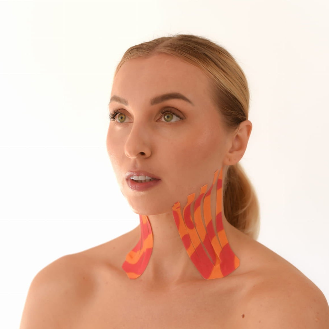 Beauty Tapes Set + Massage Course for a Sculpted Neck