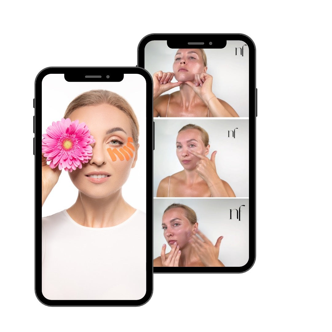 Full Face 14-Day Sculpting Program + prezent Beauty Tapes