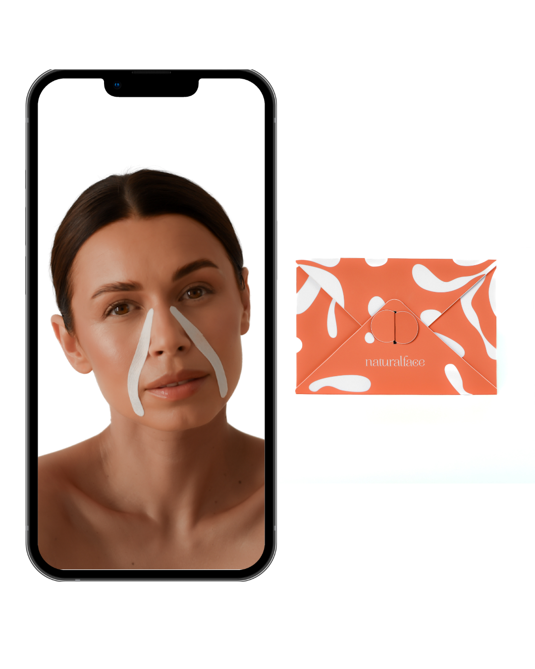 Zestaw Beauty Tapes & Kurs Masażu Twarzy -  Redukcja Bruzd Mimicznych