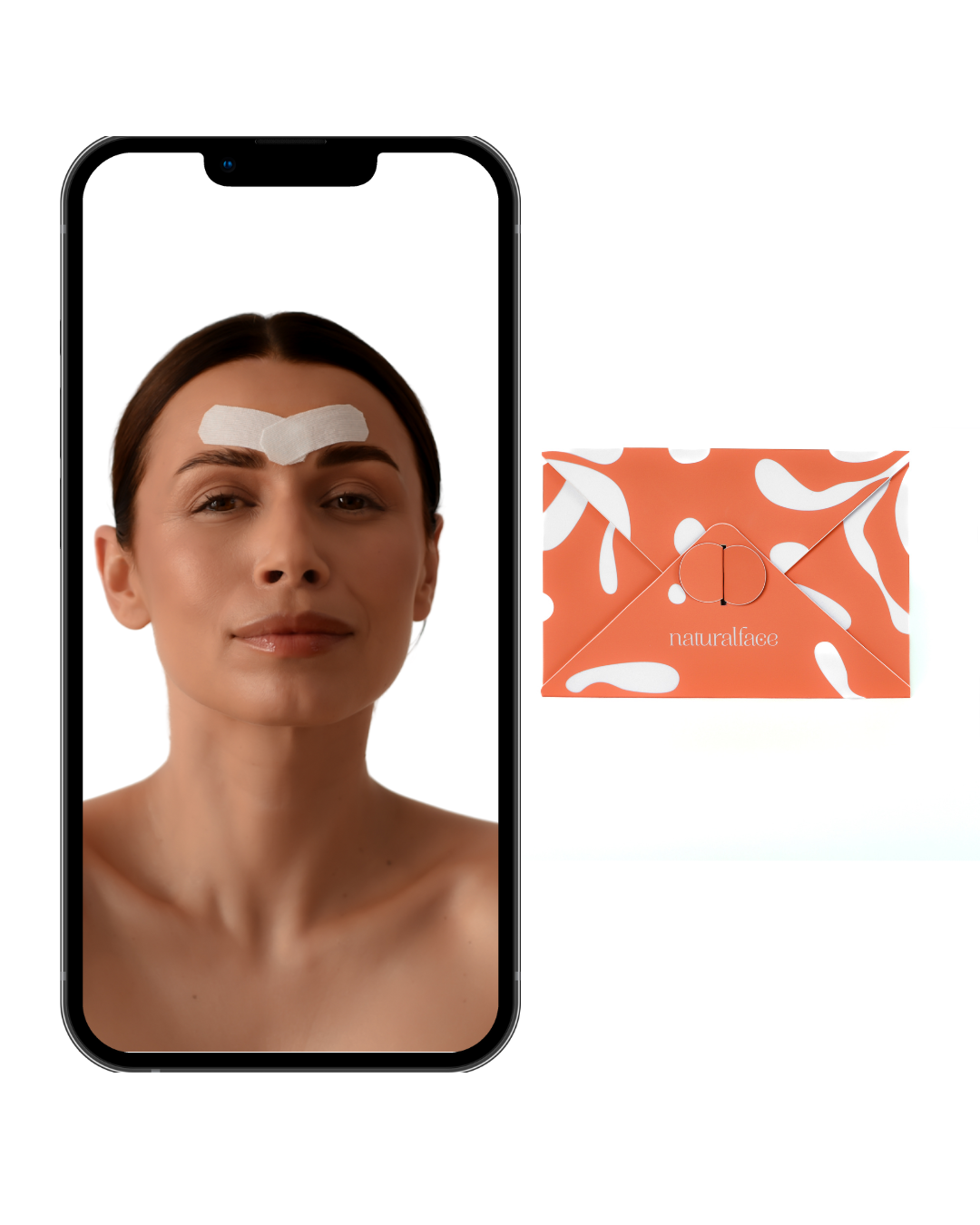 Zestaw Beauty Tapes + Kurs Masażu - Wygładzenie Lwiej Zmarszczki